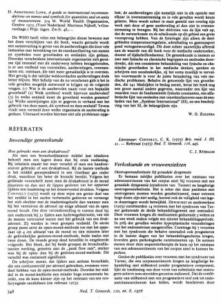 Eerste pagina van het artikel zoals het is gepubliceerd in het tijdschrift