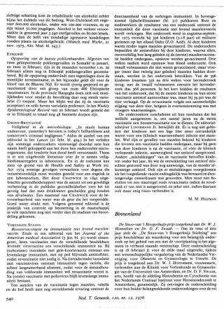 Eerste pagina van het artikel zoals het is gepubliceerd in het tijdschrift