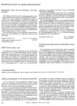 Eerste pagina van het artikel zoals het is gepubliceerd in het tijdschrift