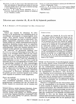Eerste pagina van het artikel zoals het is gepubliceerd in het tijdschrift