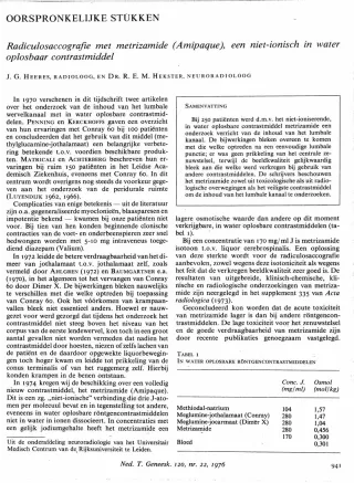 Eerste pagina van het artikel zoals het is gepubliceerd in het tijdschrift