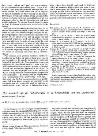 Eerste pagina van het artikel zoals het is gepubliceerd in het tijdschrift