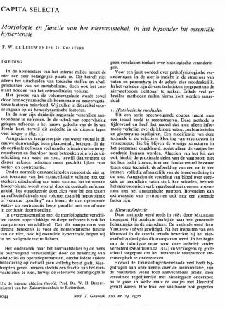 Eerste pagina van het artikel zoals het is gepubliceerd in het tijdschrift