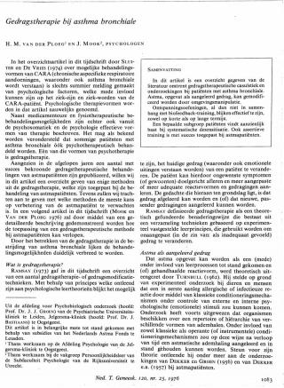 Eerste pagina van het artikel zoals het is gepubliceerd in het tijdschrift