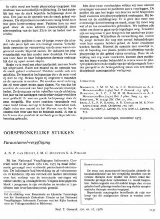 Eerste pagina van het artikel zoals het is gepubliceerd in het tijdschrift