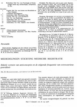 Eerste pagina van het artikel zoals het is gepubliceerd in het tijdschrift