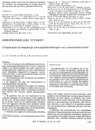 Eerste pagina van het artikel zoals het is gepubliceerd in het tijdschrift