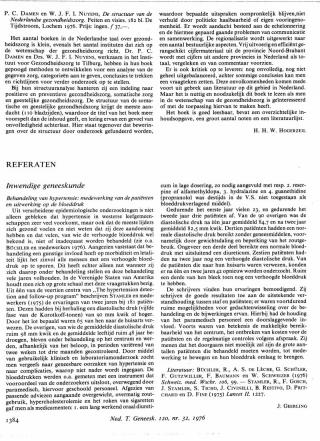 Eerste pagina van het artikel zoals het is gepubliceerd in het tijdschrift