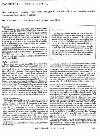 Eerste pagina van het artikel zoals het is gepubliceerd in het tijdschrift