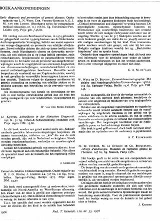 Eerste pagina van het artikel zoals het is gepubliceerd in het tijdschrift