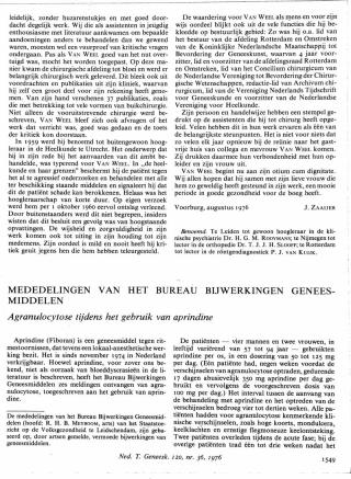 Eerste pagina van het artikel zoals het is gepubliceerd in het tijdschrift