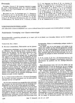 Eerste pagina van het artikel zoals het is gepubliceerd in het tijdschrift