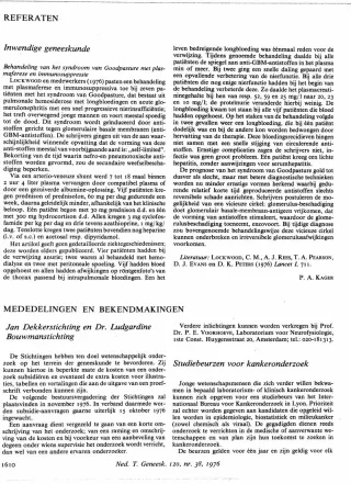 Eerste pagina van het artikel zoals het is gepubliceerd in het tijdschrift