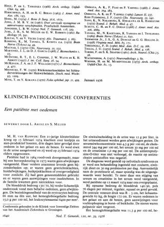 Eerste pagina van het artikel zoals het is gepubliceerd in het tijdschrift