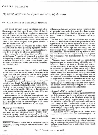 Eerste pagina van het artikel zoals het is gepubliceerd in het tijdschrift