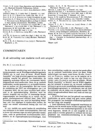 Eerste pagina van het artikel zoals het is gepubliceerd in het tijdschrift