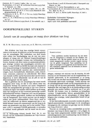 Eerste pagina van het artikel zoals het is gepubliceerd in het tijdschrift