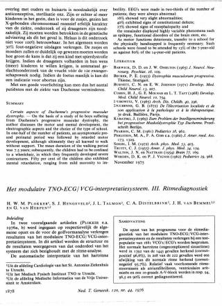 Eerste pagina van het artikel zoals het is gepubliceerd in het tijdschrift