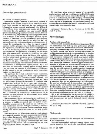 Eerste pagina van het artikel zoals het is gepubliceerd in het tijdschrift