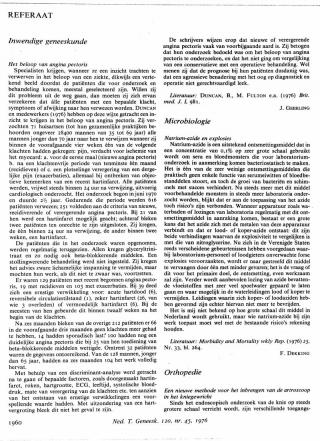 Eerste pagina van het artikel zoals het is gepubliceerd in het tijdschrift