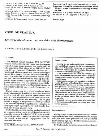 Eerste pagina van het artikel zoals het is gepubliceerd in het tijdschrift