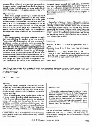 Eerste pagina van het artikel zoals het is gepubliceerd in het tijdschrift