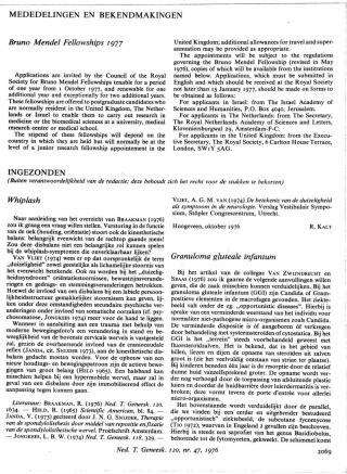 Eerste pagina van het artikel zoals het is gepubliceerd in het tijdschrift