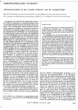 Eerste pagina van het artikel zoals het is gepubliceerd in het tijdschrift