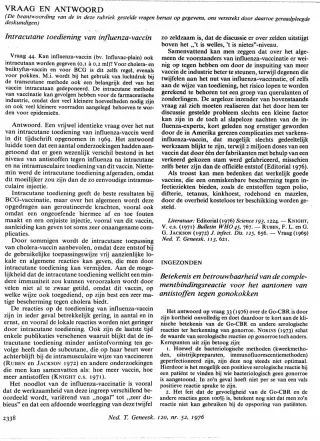 Eerste pagina van het artikel zoals het is gepubliceerd in het tijdschrift