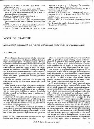 Eerste pagina van het artikel zoals het is gepubliceerd in het tijdschrift