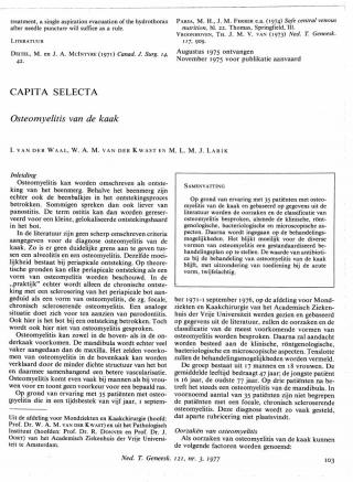 Eerste pagina van het artikel zoals het is gepubliceerd in het tijdschrift