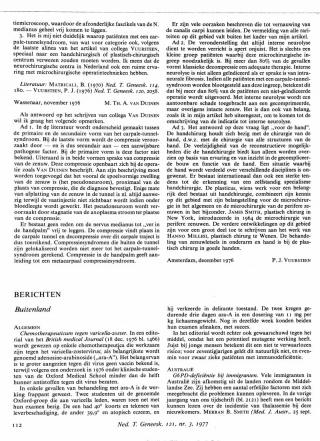 Eerste pagina van het artikel zoals het is gepubliceerd in het tijdschrift