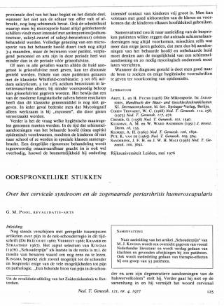 Eerste pagina van het artikel zoals het is gepubliceerd in het tijdschrift