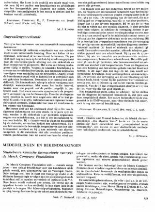 Eerste pagina van het artikel zoals het is gepubliceerd in het tijdschrift