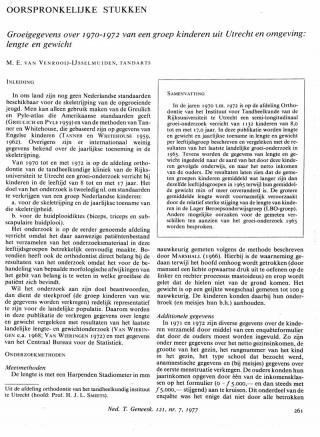 Eerste pagina van het artikel zoals het is gepubliceerd in het tijdschrift