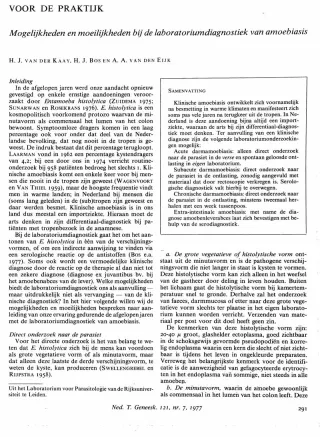 Eerste pagina van het artikel zoals het is gepubliceerd in het tijdschrift