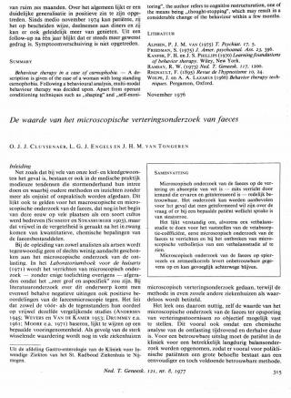 Eerste pagina van het artikel zoals het is gepubliceerd in het tijdschrift