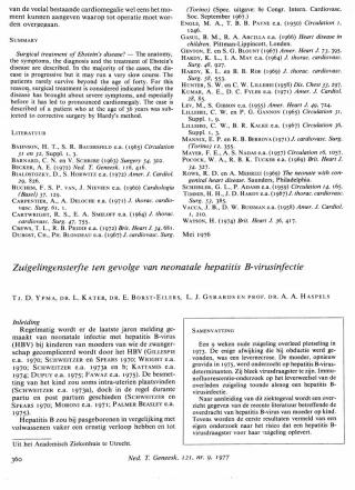 Eerste pagina van het artikel zoals het is gepubliceerd in het tijdschrift