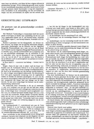 Eerste pagina van het artikel zoals het is gepubliceerd in het tijdschrift