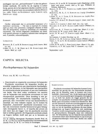 Eerste pagina van het artikel zoals het is gepubliceerd in het tijdschrift