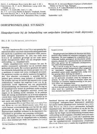 Eerste pagina van het artikel zoals het is gepubliceerd in het tijdschrift