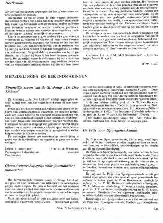 Eerste pagina van het artikel zoals het is gepubliceerd in het tijdschrift