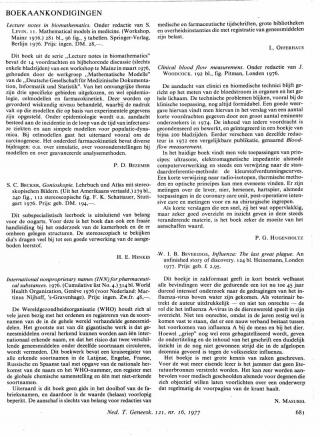 Eerste pagina van het artikel zoals het is gepubliceerd in het tijdschrift