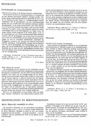 Eerste pagina van het artikel zoals het is gepubliceerd in het tijdschrift