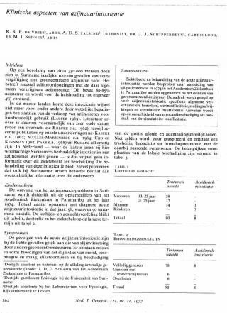 Eerste pagina van het artikel zoals het is gepubliceerd in het tijdschrift