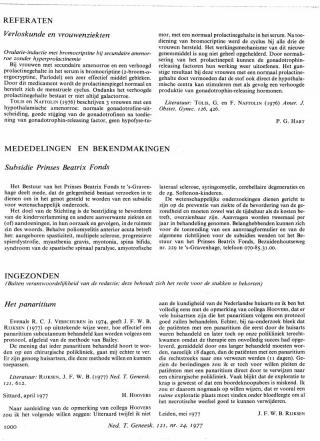 Eerste pagina van het artikel zoals het is gepubliceerd in het tijdschrift