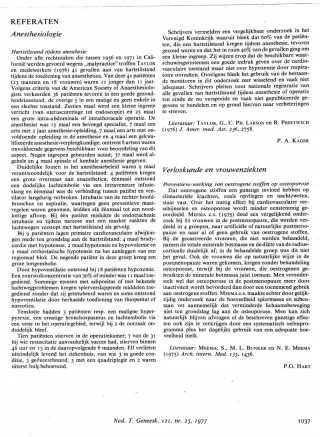 Eerste pagina van het artikel zoals het is gepubliceerd in het tijdschrift