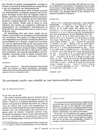 Eerste pagina van het artikel zoals het is gepubliceerd in het tijdschrift