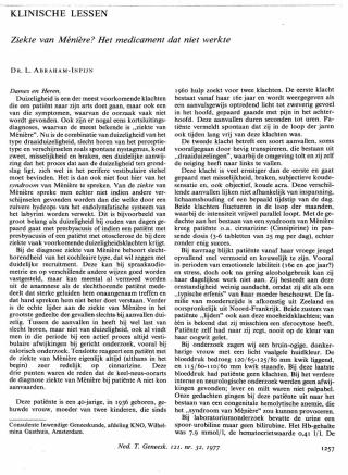 Eerste pagina van het artikel zoals het is gepubliceerd in het tijdschrift