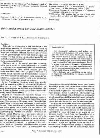 Eerste pagina van het artikel zoals het is gepubliceerd in het tijdschrift